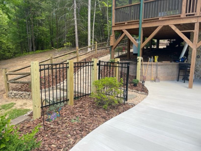 Aluminum Fence by Mountain Fence and Deck