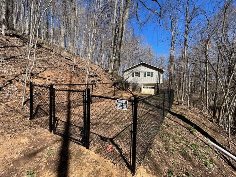 Chain Link Fence by Mountain Fence and Deck