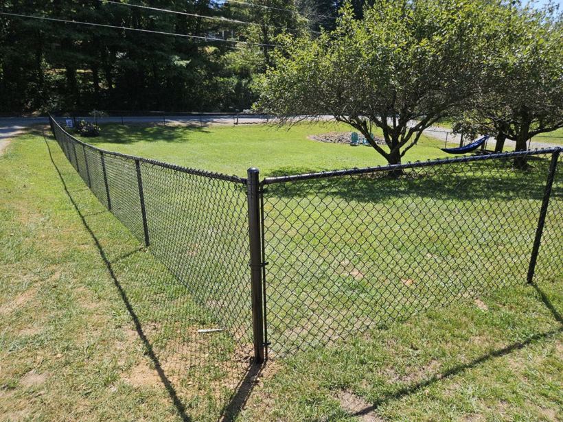 Chain Link Fence by Mountain Fence and Deck