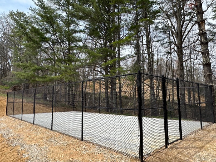 Commercial Fencing installed by Mountain Fence & Deck in the High Country, NC