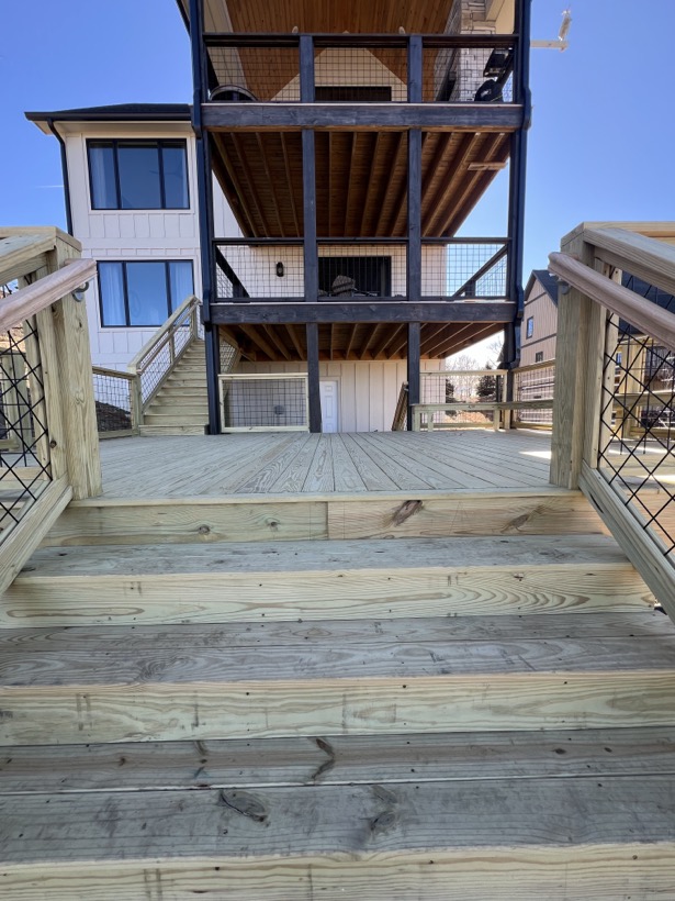 Fence and deck work in Banner Elk