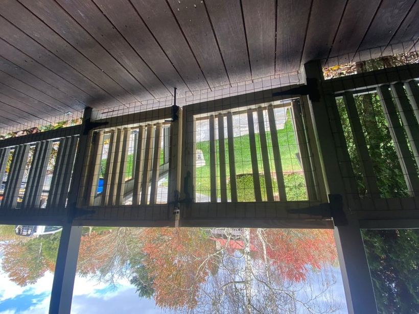 Custom Gate built by Mountain Fence & Deck in Western North Carolina