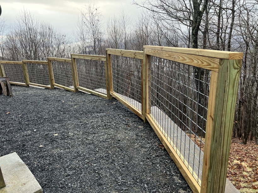 Fence work in Rutherfordton