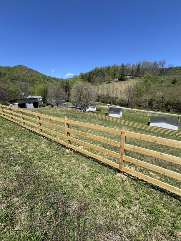 Deck Board Fence by Mountain Fence and Deck