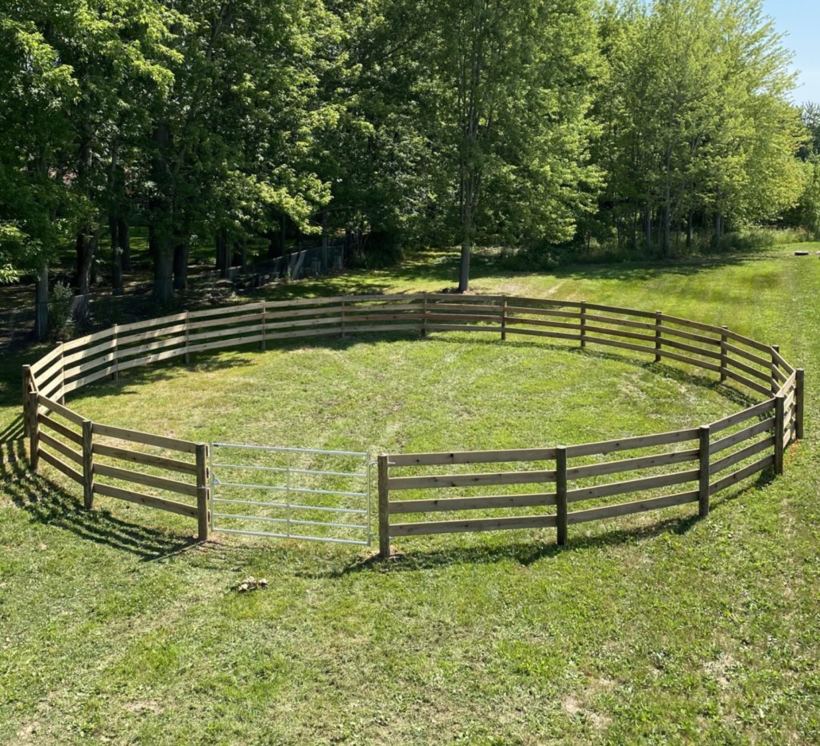 Deck Board Fence by Mountain Fence and Deck