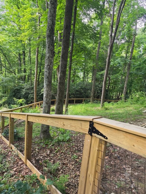 Deck Board Fence by Mountain Fence and Deck