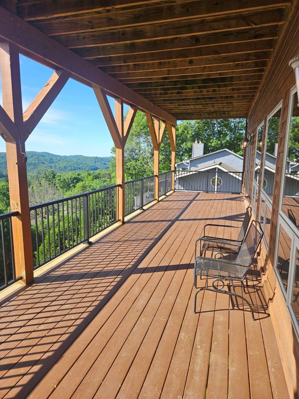 Custom Deck by Mountain Fence and Deck