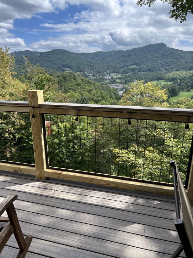 Custom Deck by Mountain Fence and Deck