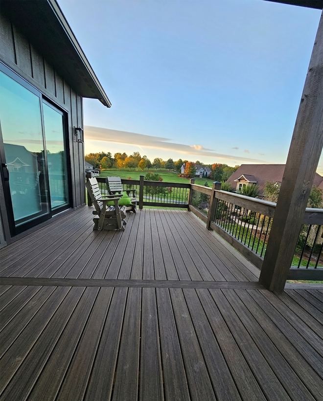 Custom Deck by Mountain Fence and Deck